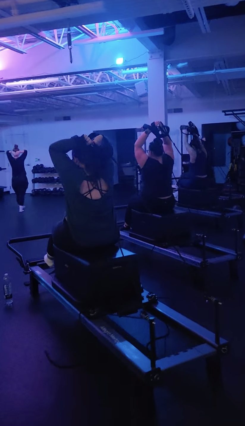 Reformer Pilates class at Thrive&rsquo;s Market Street studio